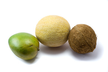 Image showing Mango, melon anf coco 