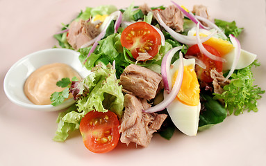 Image showing Tuna And Egg Salad 