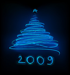 Image showing Christmas tree