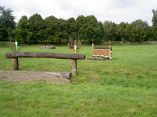 Image showing field competition obstacle