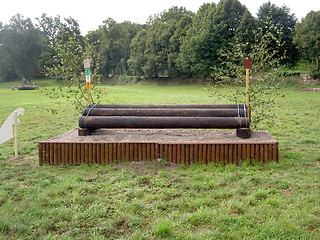 Image showing field competition obstacle