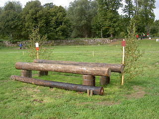 Image showing field competition obstacle