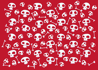 Image showing funny skulls