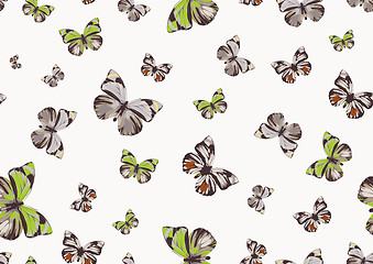 Image showing funky butterflies