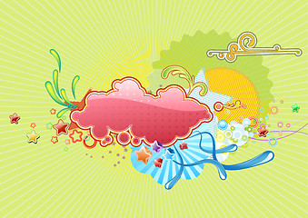 Image showing Candy background