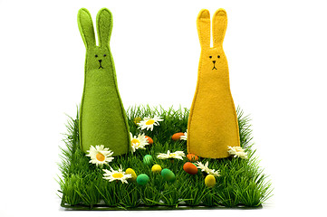 Image showing Easter bunnies