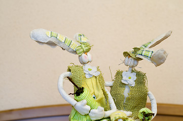 Image showing Easter bunnies