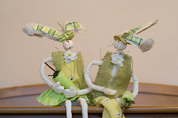 Image showing Easter bunnies