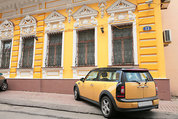 Image showing yellow car