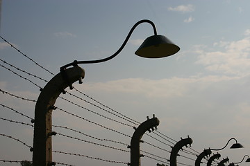 Image showing The light of auschwitz