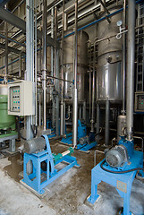 Image showing Interior of processing plant