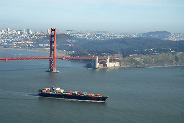 Image showing Container ship