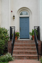 Image showing Steps & door