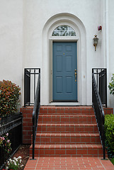 Image showing Steps & door