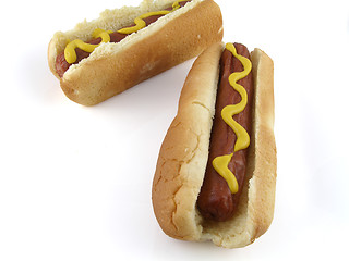 Image showing Hot dogs