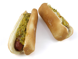 Image showing Hot dogs