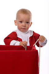 Image showing gift from little Santa