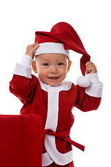 Image showing little Santa