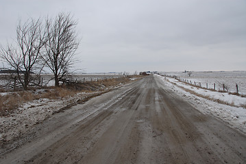 Image showing Winter road