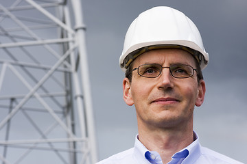 Image showing Smiling engineer