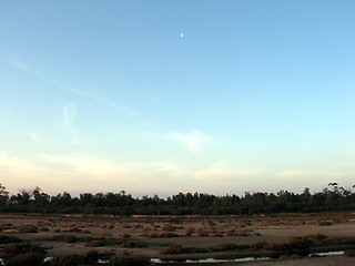 Image showing As day comes. Larnaca. Cyprus