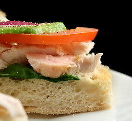 Image showing Chicken Finger Sandwich