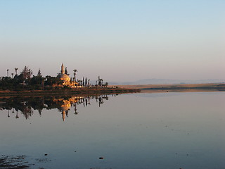 Image showing Morning mosque. Larnaca. Cyprus