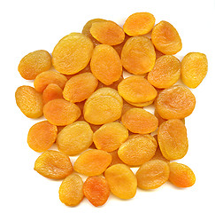 Image showing Dried apricots