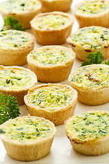 Image showing Mini quiches