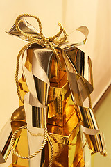 Image showing Golden gifts