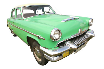 Image showing american retro car 50's