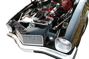 Image showing Engine of Sport Car 70th