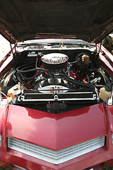 Image showing Engine of Sport Car 70th