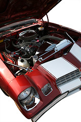 Image showing Engine of the Sport Car