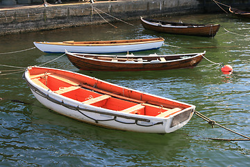 Image showing Rowboats