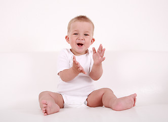 Image showing Smiling baby