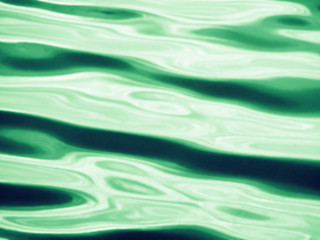 Image showing Green waves