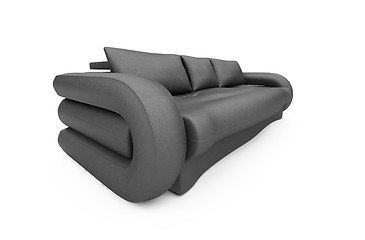 Image showing sofa over white