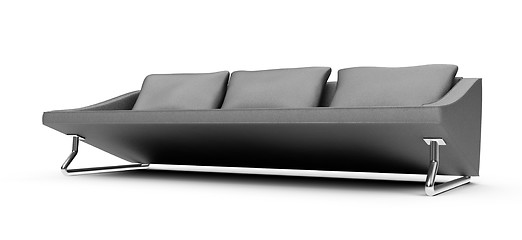 Image showing sofa over white