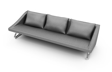 Image showing sofa over white