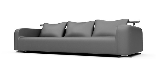 Image showing sofa over white