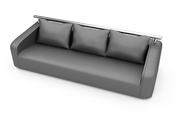 Image showing sofa over white