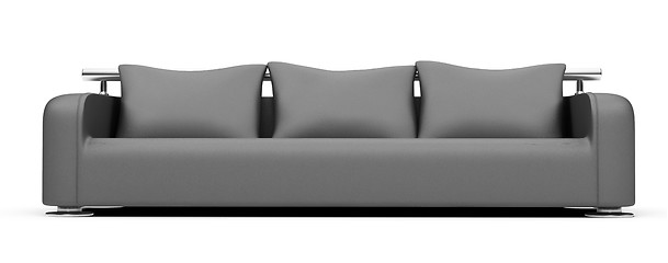 Image showing sofa over white