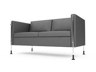 Image showing sofa over white