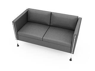 Image showing sofa over white