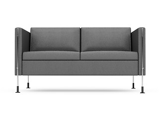 Image showing sofa over white