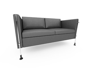 Image showing sofa over white