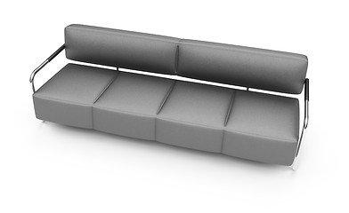 Image showing sofa over white