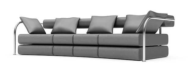 Image showing sofa over white