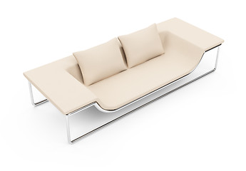 Image showing sofa over white